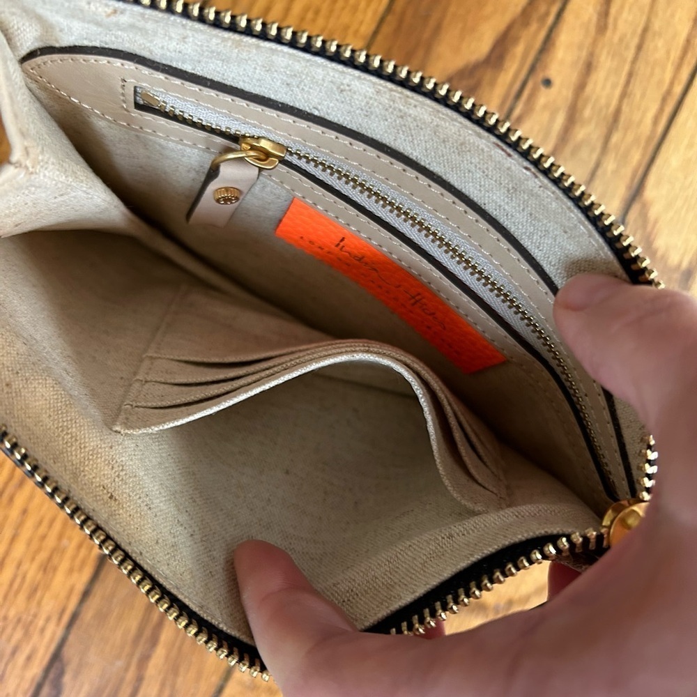 India Hicks Snakeskin Wristlet, BNWOT, 8.5” x 5.75” - Picture 7 of 8